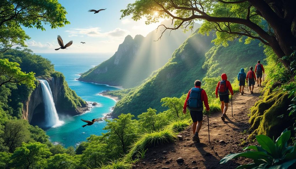 explorez les plus belles randonnées en guadeloupe et découvrez des paysages naturels époustouflants, adaptés à tous les niveaux de marcheurs.