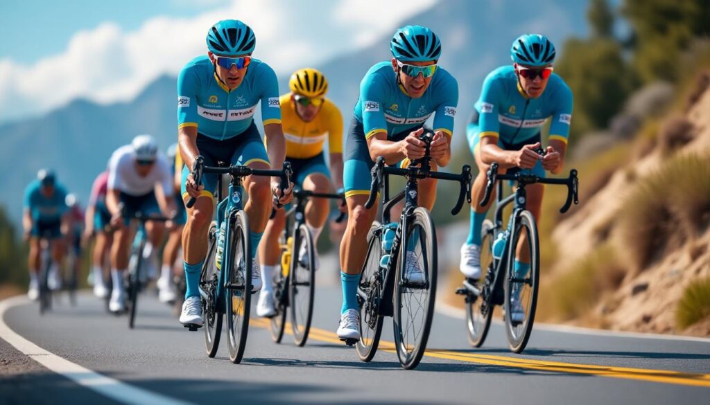 découvrez comment l'équipe cycliste astana s'adapte aux défis du peloton moderne grâce à des stratégies innovantes et une préparation rigoureuse.