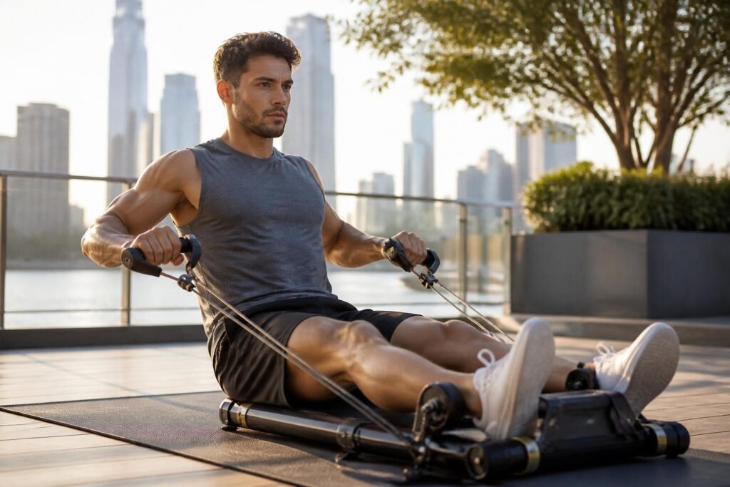 handy gym : l’allié compact et pratique pour s’entraîner partout, sans contraintes ni matériel encombrant. profitez d’un entraînement efficace à tout moment, où que vous soyez.