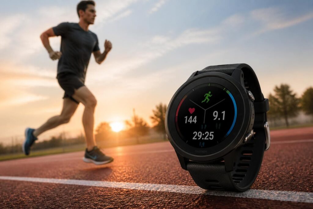 découvrez la garmin forerunner 255, la montre gps parfaite pour les coureurs exigeants alliant précision, performance et design élégant.