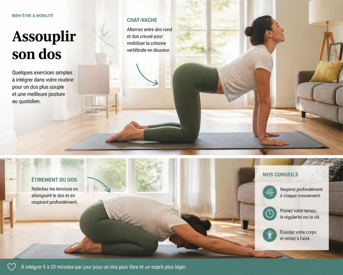 découvrez les meilleures postures d'assouplissement du dos pour améliorer votre souplesse et prévenir les douleurs. conseils pratiques et exercices adaptés à tous niveaux.