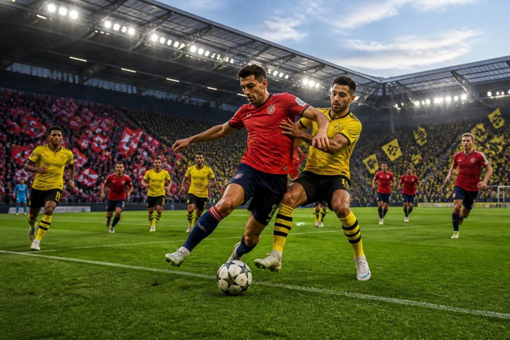 découvrez les enjeux majeurs du match lille-dortmund, un choc européen décisif qui promet suspense et émotions fortes sur le terrain.